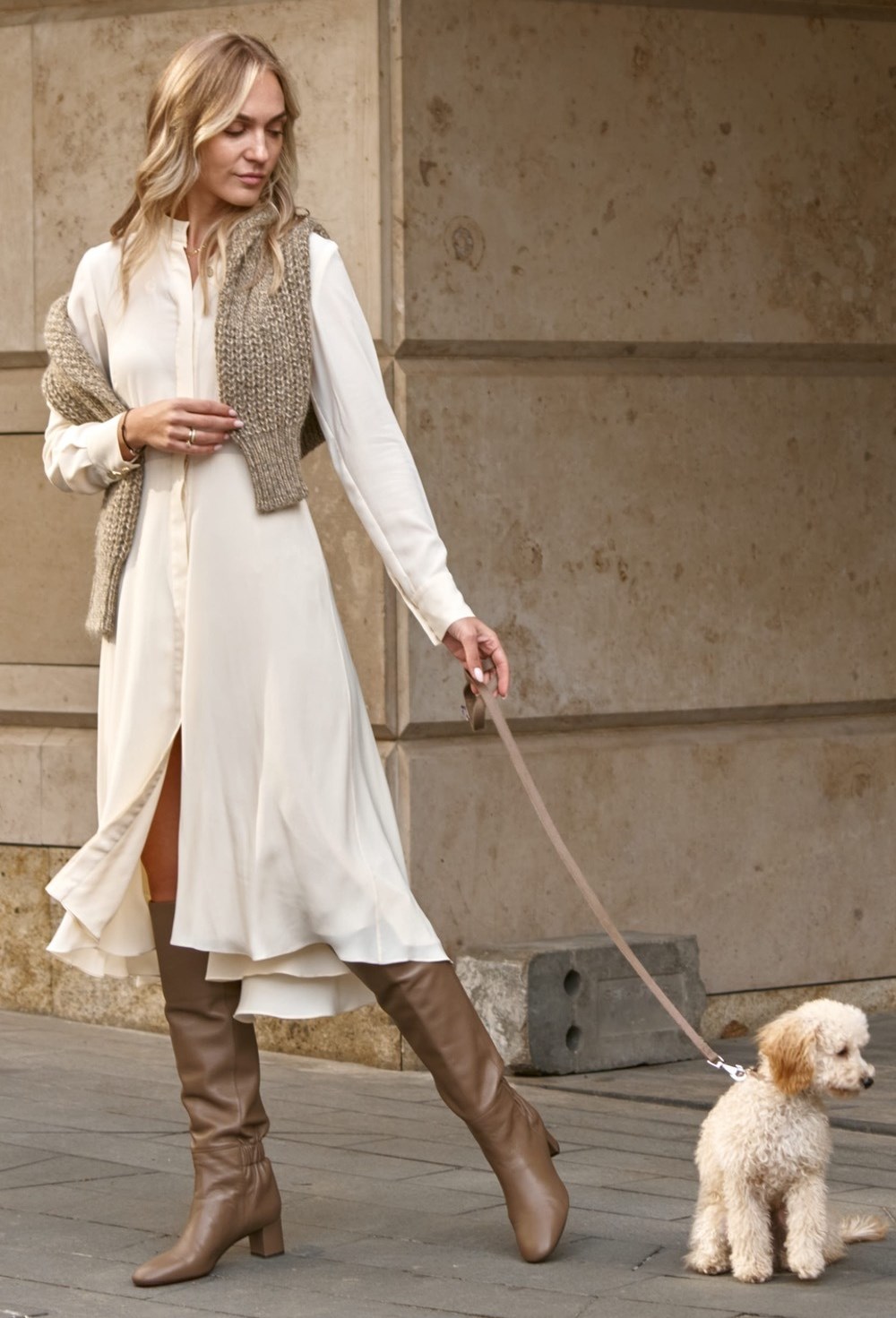 KASTA платье из шелка - фото 117650