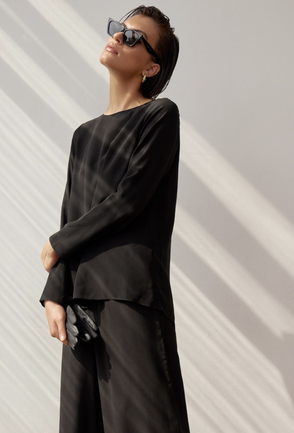 Блуза Drop свободного кроя - фото 117735