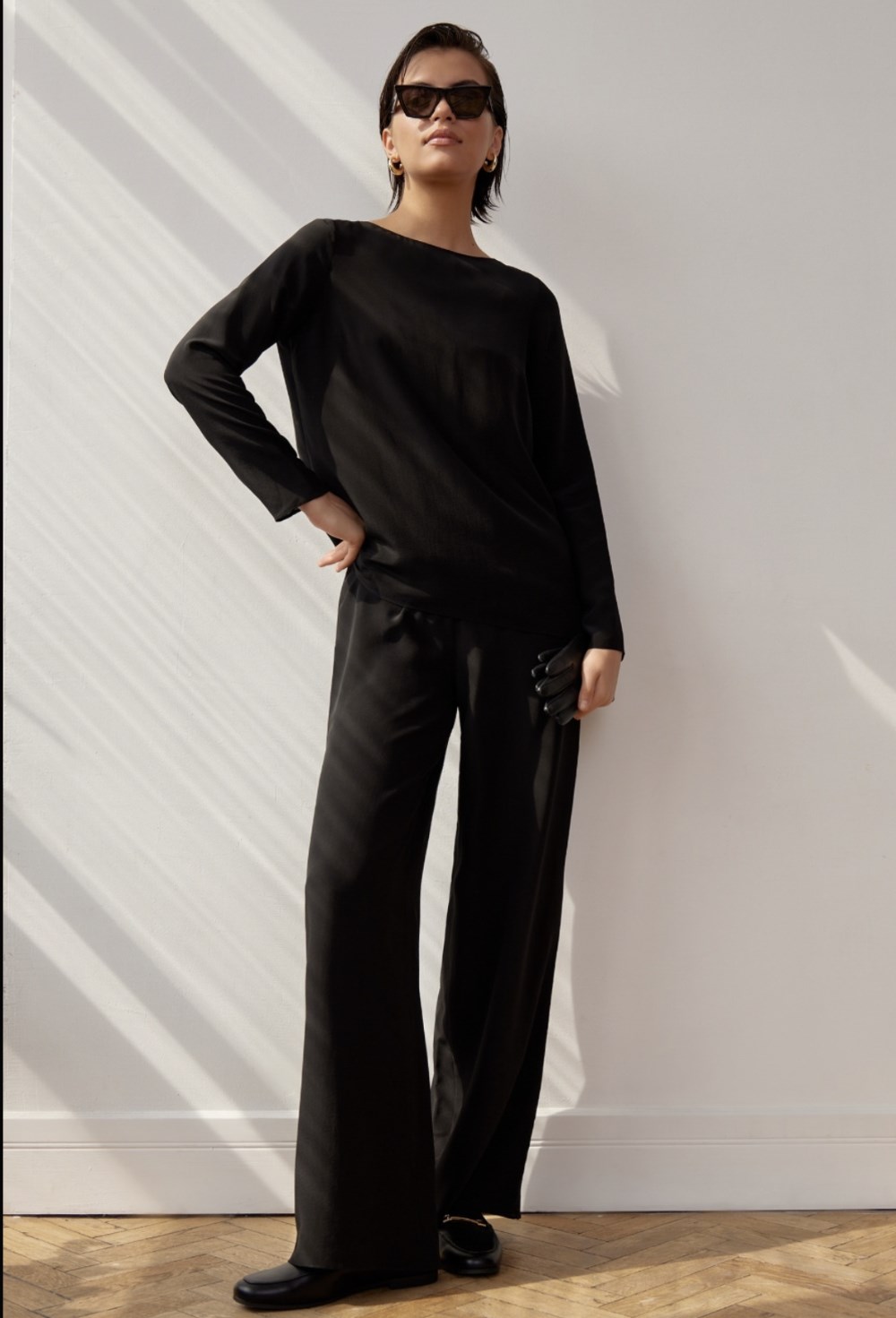 Блуза Drop свободного кроя - фото 117736