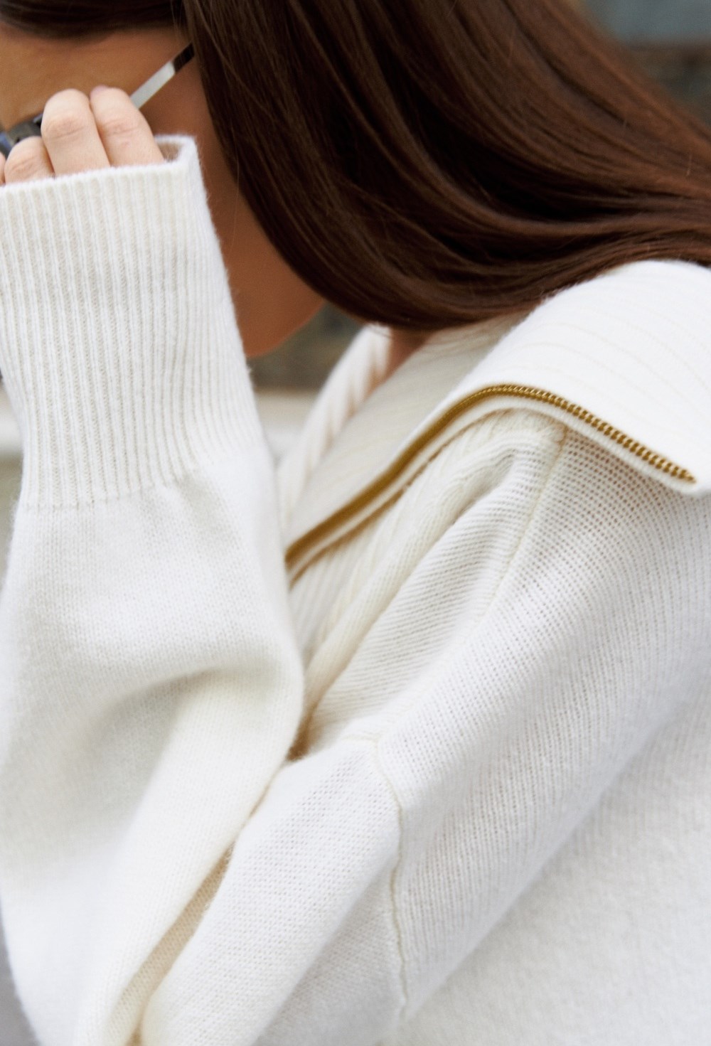 Джемпер ORCHID с V-образным вырезом - фото 117763