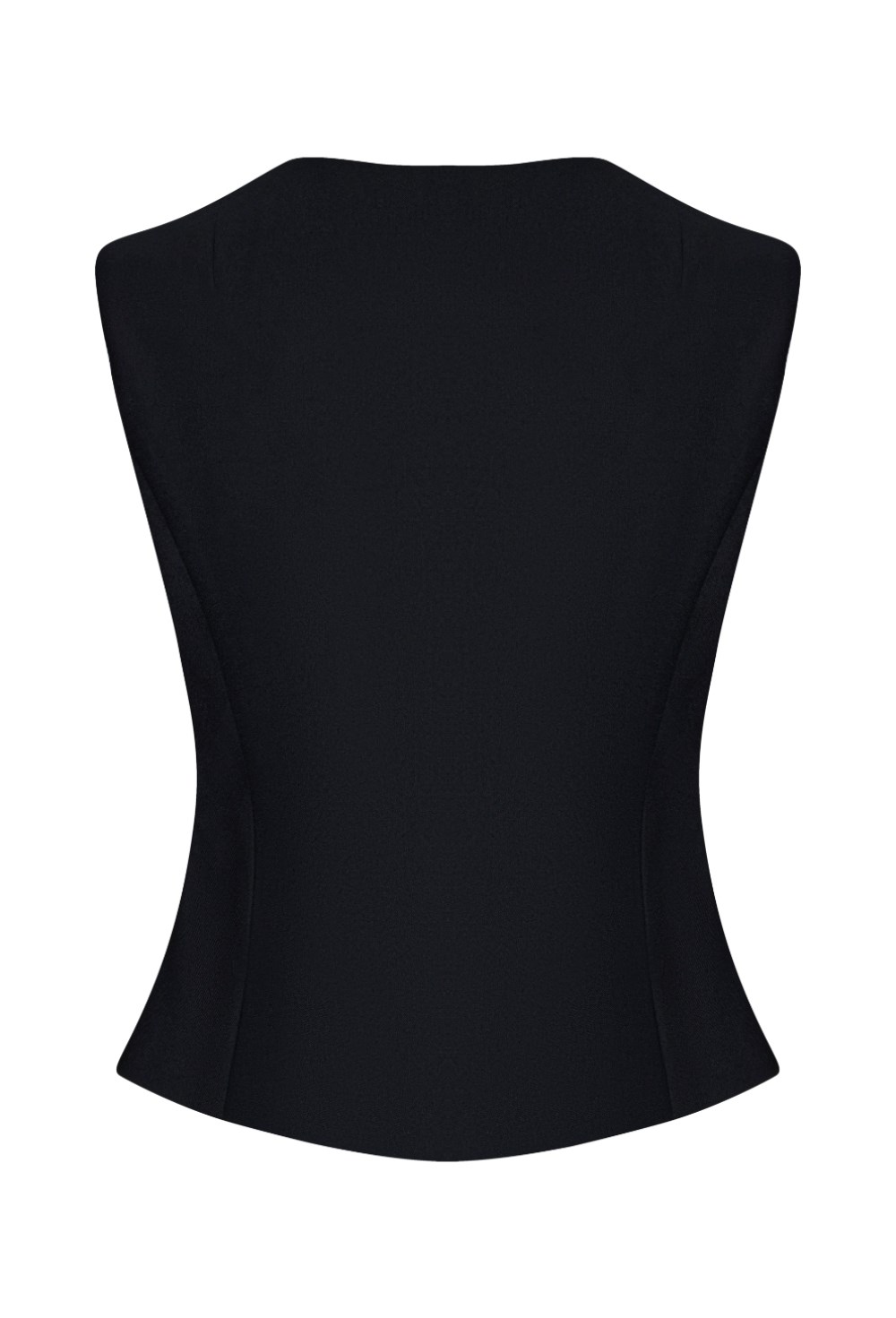 Приталенный-жилет из шерсти - фото 117768