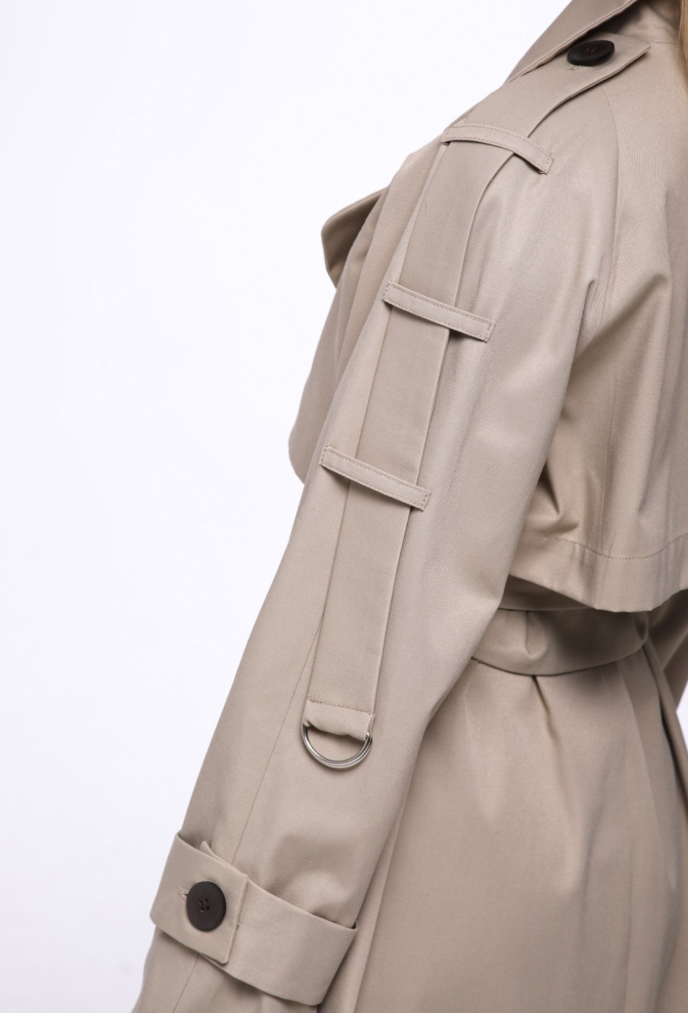 Тренч Гера с декором - фото 117858