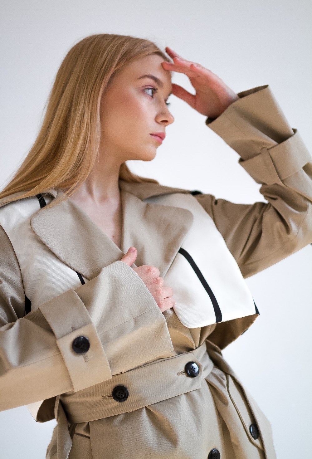 Тренч Гера с жилетом Зебра - фото 117867