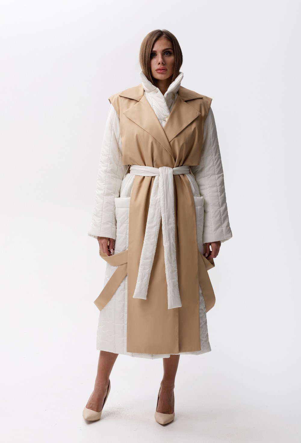 Пальто Гефест с жилетом Калипсо - фото 117978