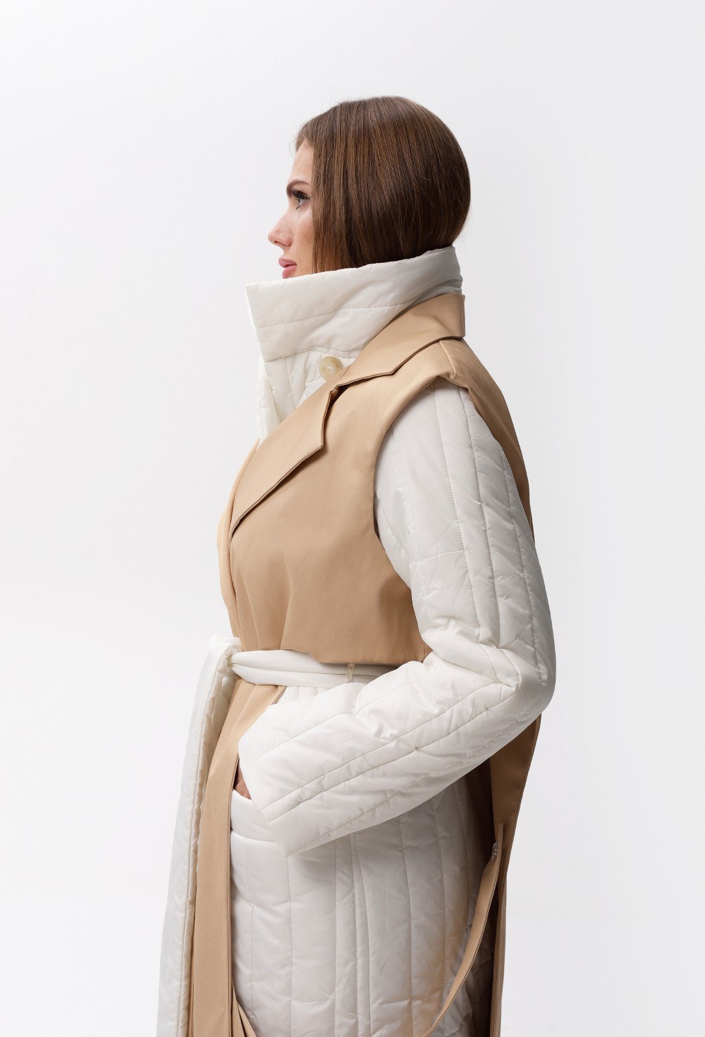 Пальто Гефест с жилетом Калипсо - фото 117981