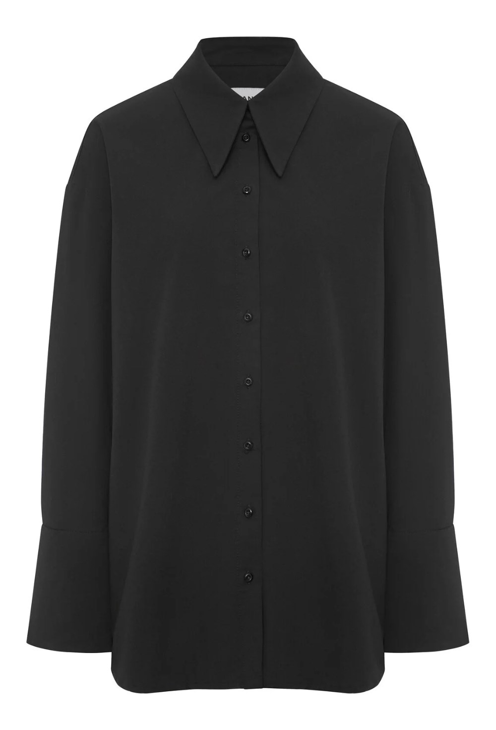 Рубашка с манжетами black - фото 118040