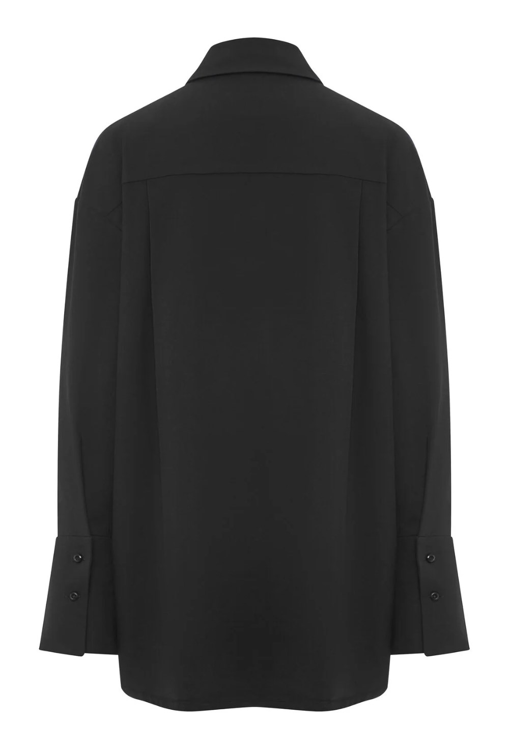 Рубашка с манжетами black - фото 118042