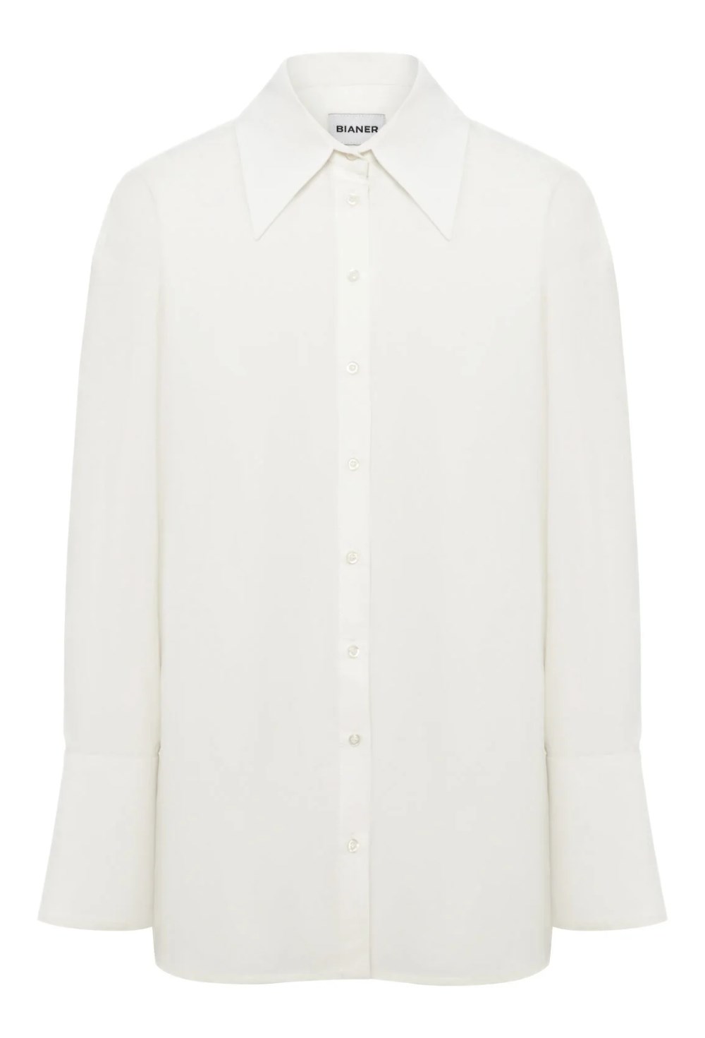 Рубашка с манжетами cream - фото 118056