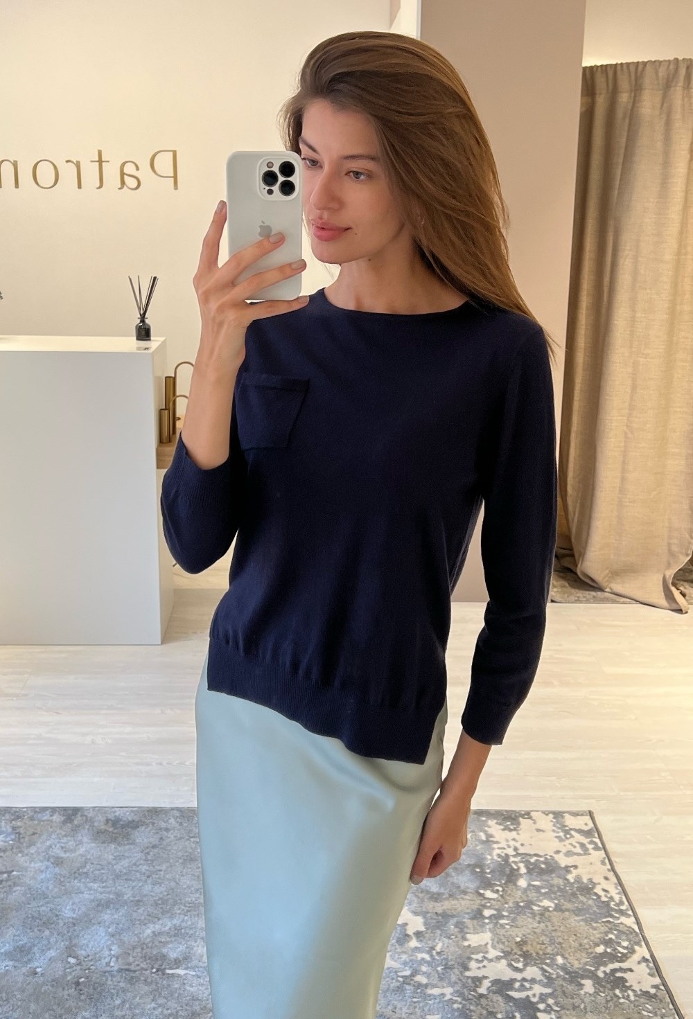 Поло из шелка - фото 118094