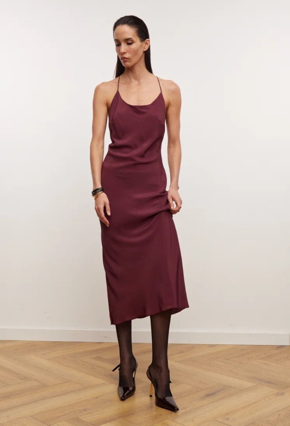 Megan платье из шелка - фото 118146