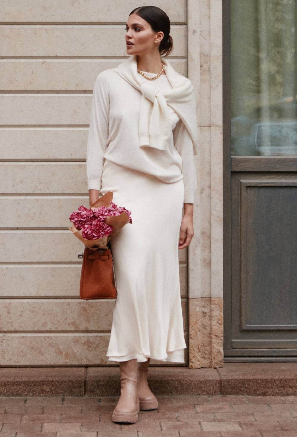 Поло из шелка и кашемира - фото 118236