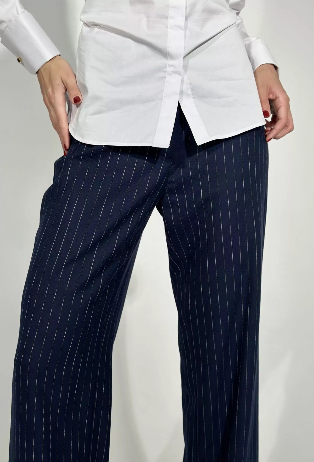 Брюки в полоску - фото 118474