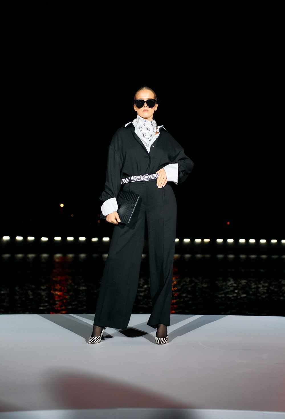 Рубашка из смесового льна и шерсти - фото 118637