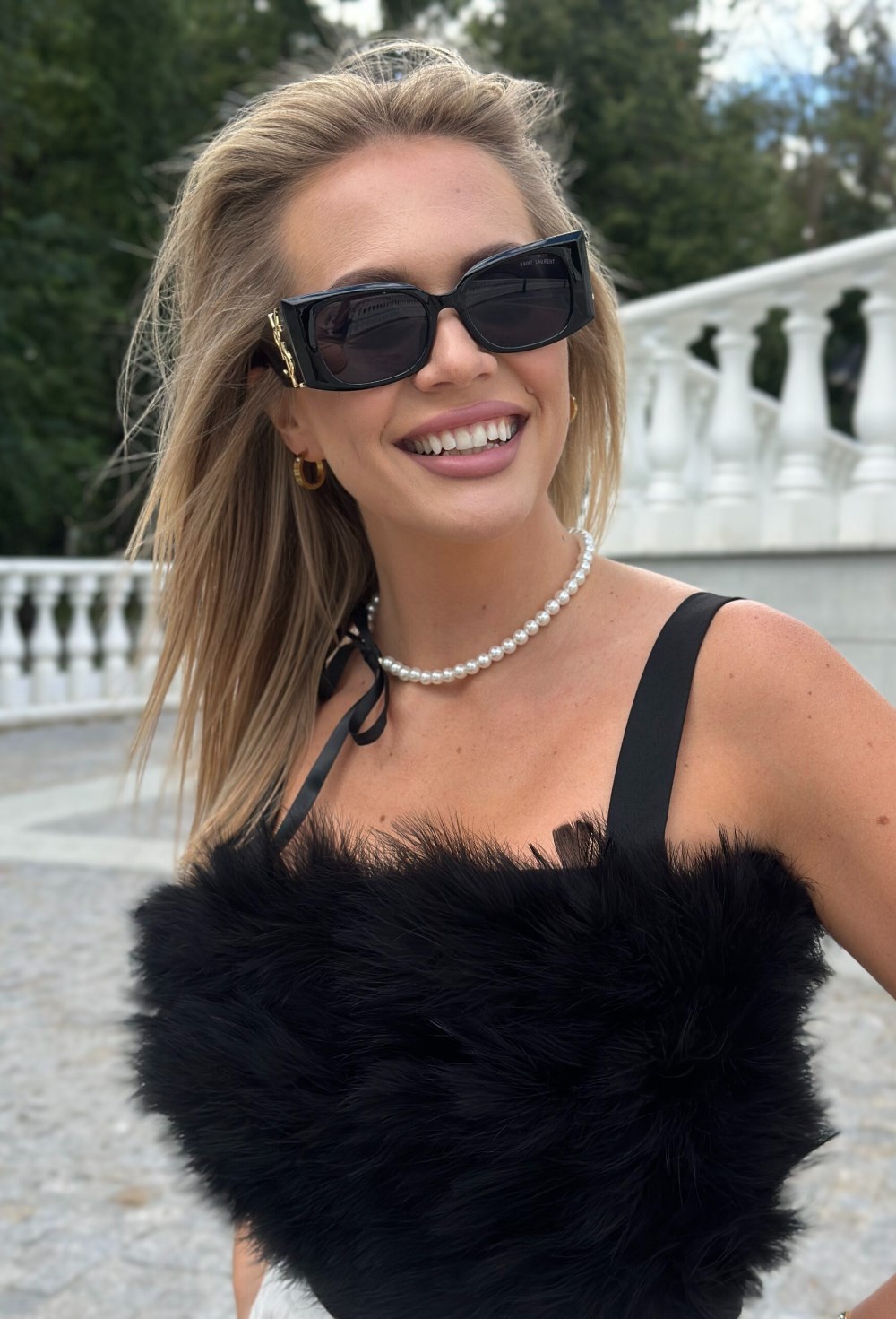 Топ с перьями - фото 118664