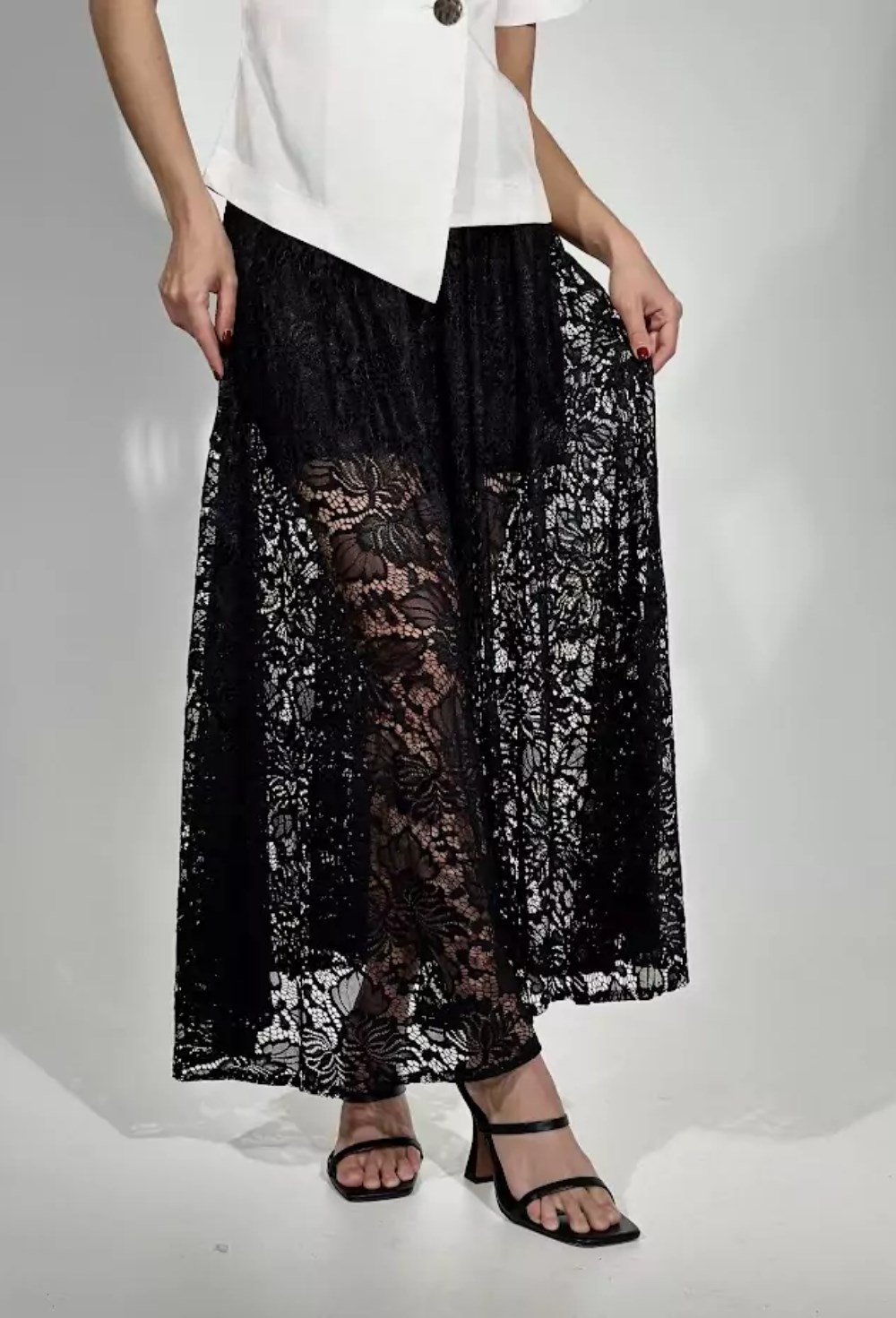 Юбка из кружева - фото 118708
