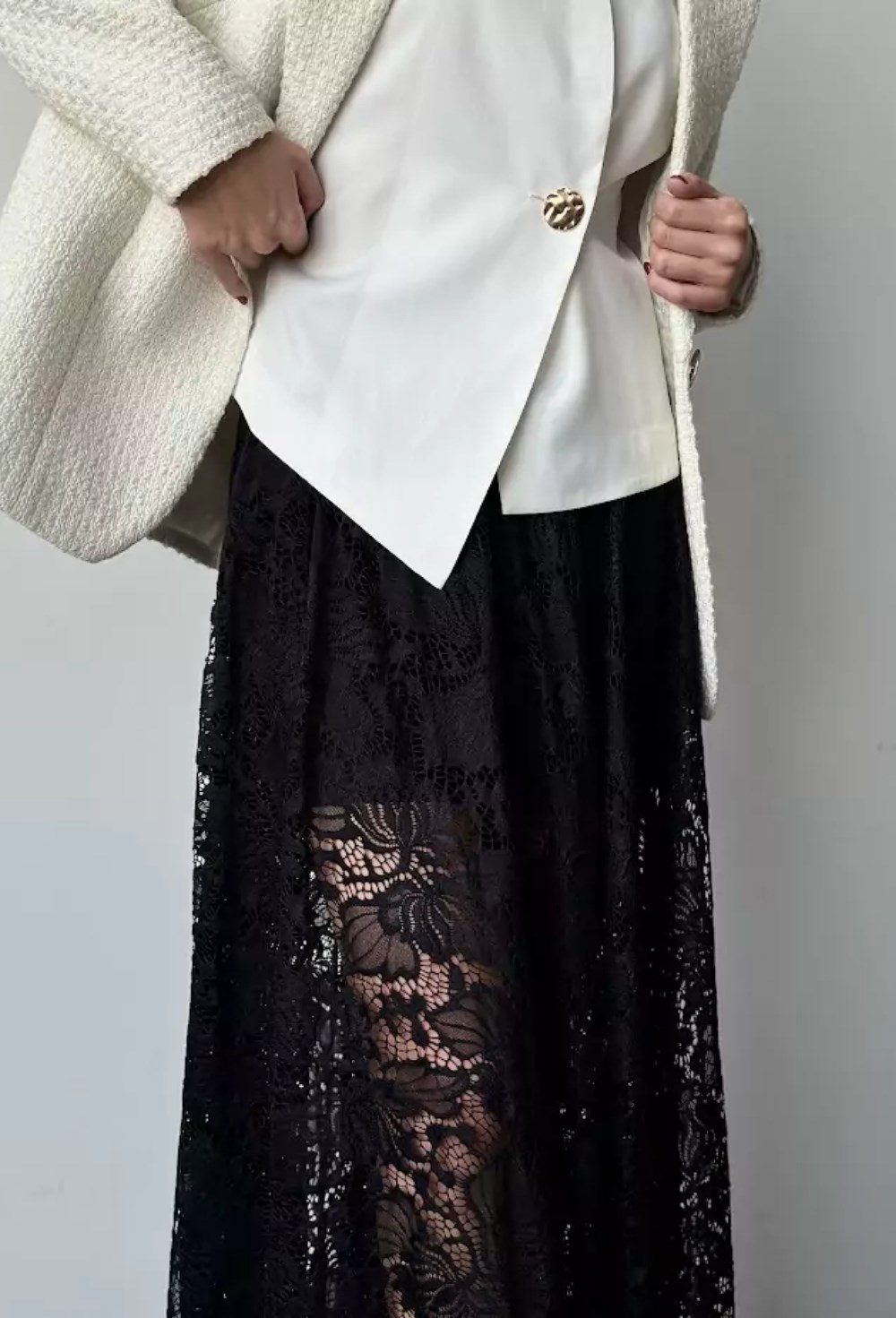 Юбка из кружева - фото 118709