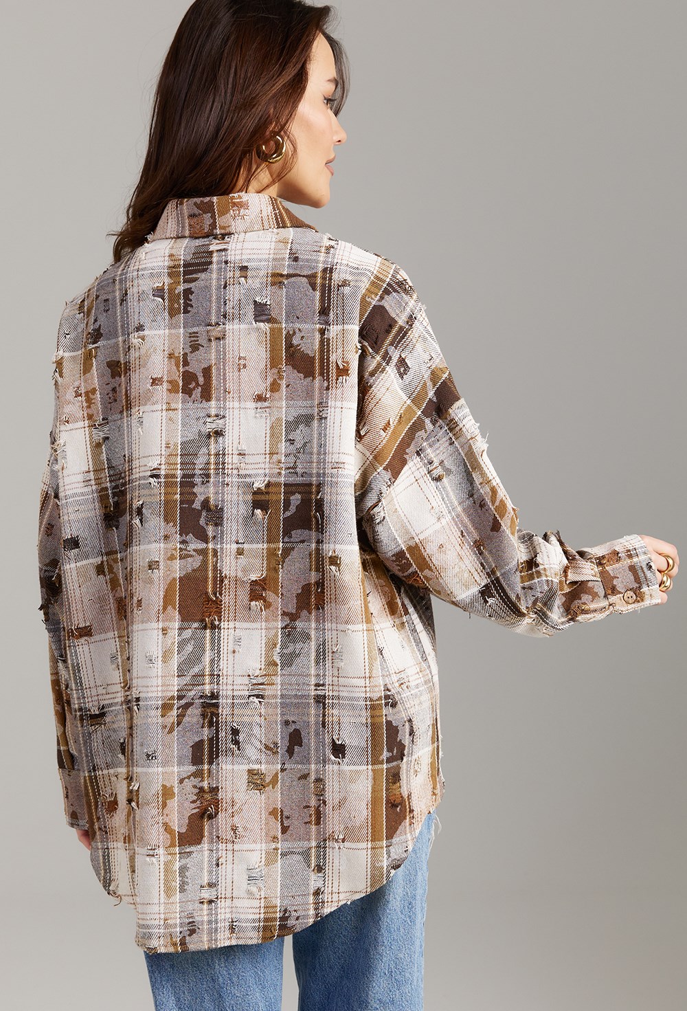 Рубашка в клетку - фото 118785