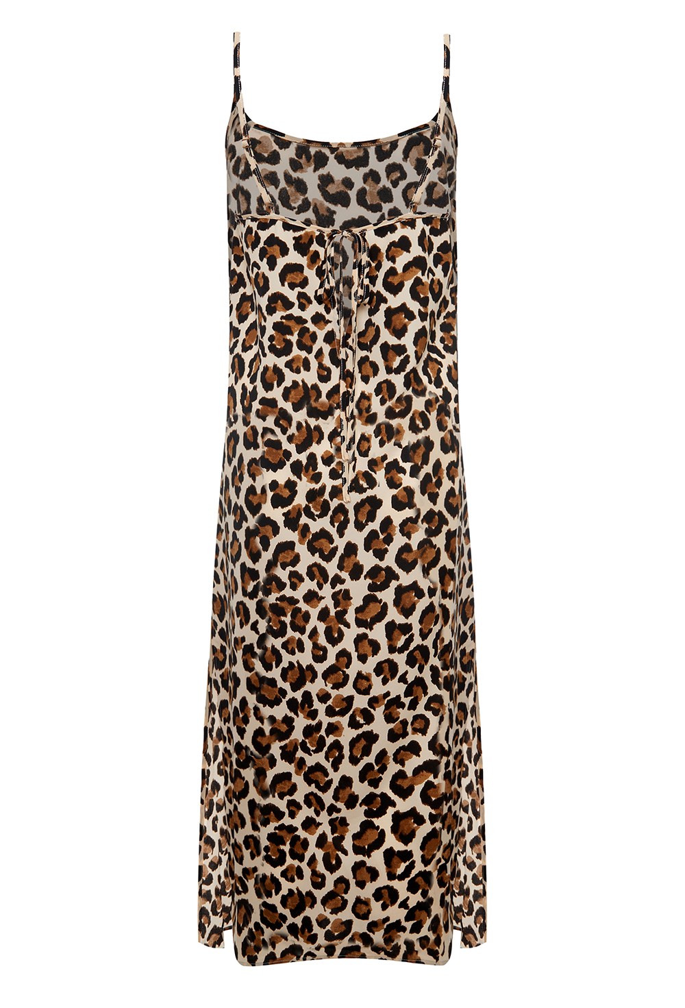 Платье-комбинация леопард - фото 118791