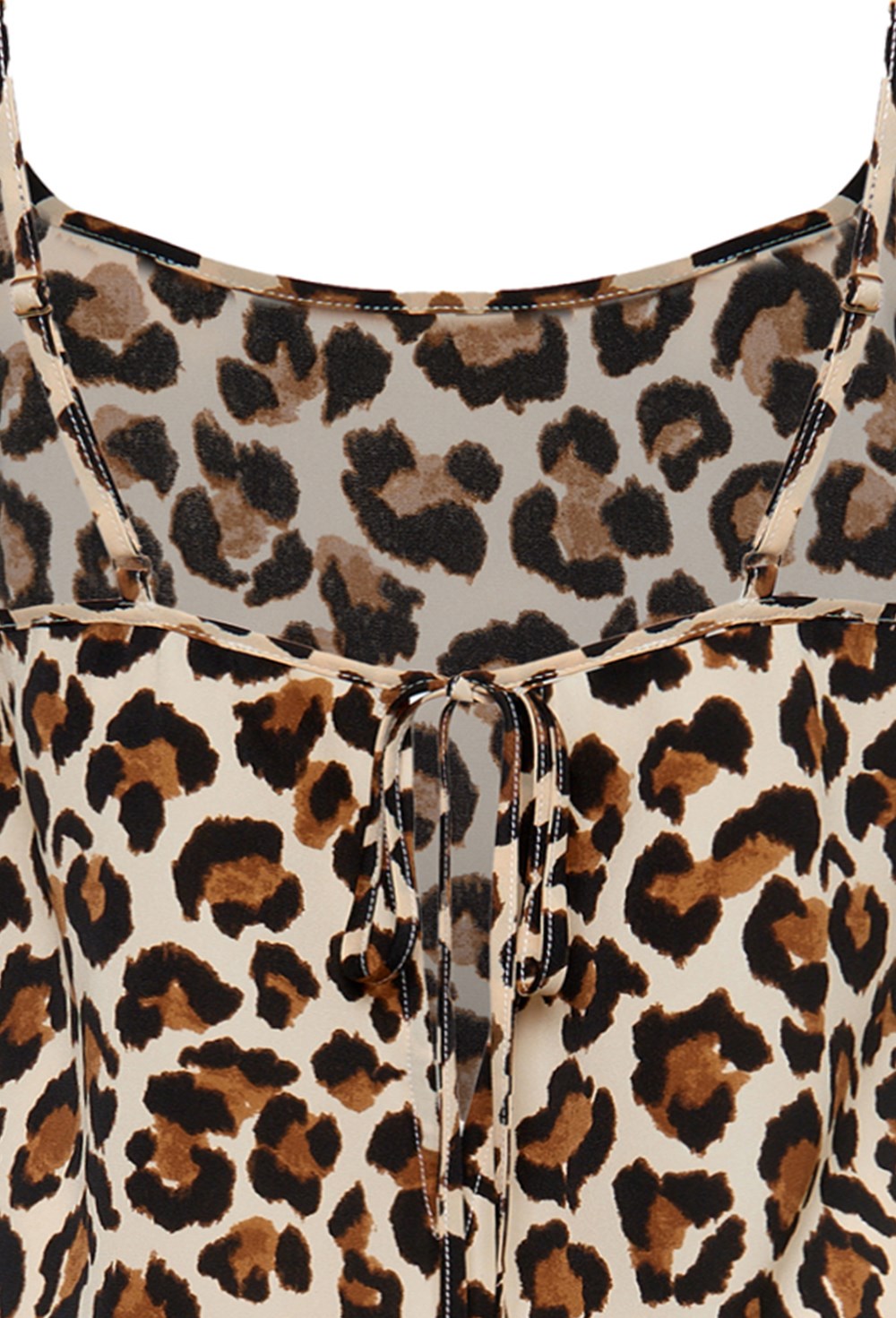 Платье-комбинация леопард - фото 118792