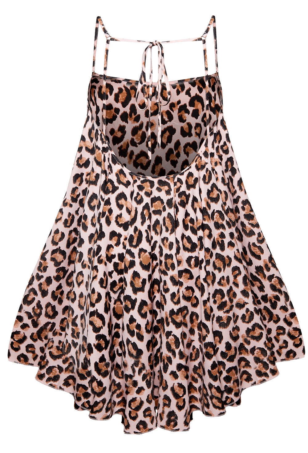 Платье-сарафан леопард - фото 118819