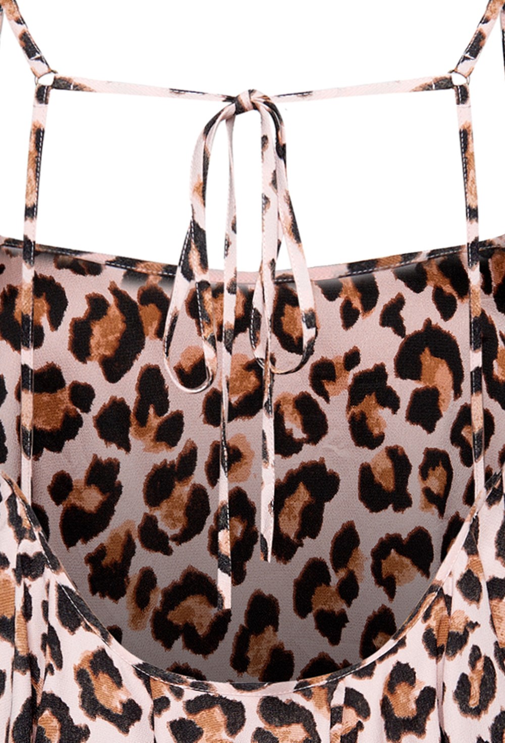 Платье-сарафан леопард - фото 118820