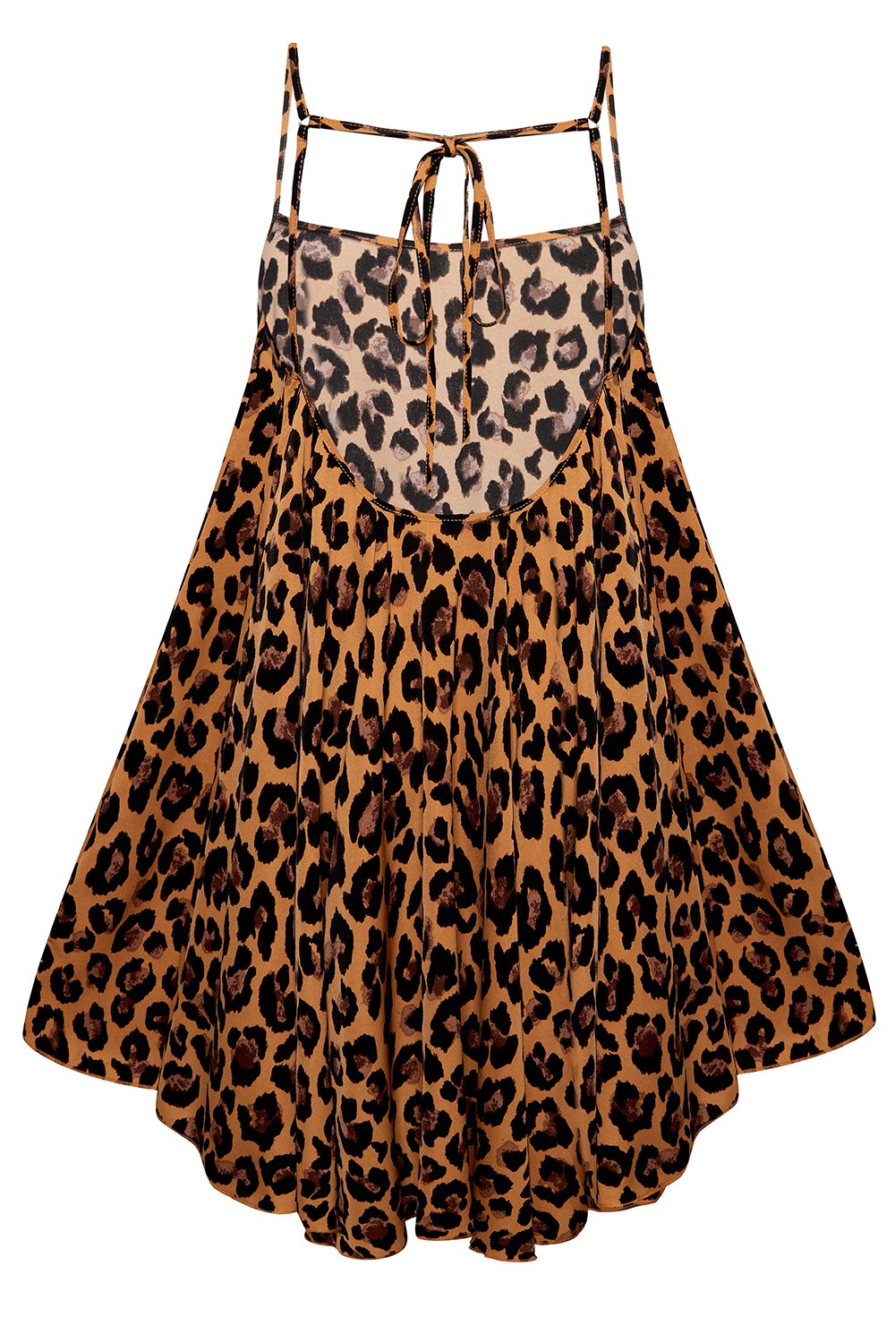 Платье-сарафан леопард - фото 118835