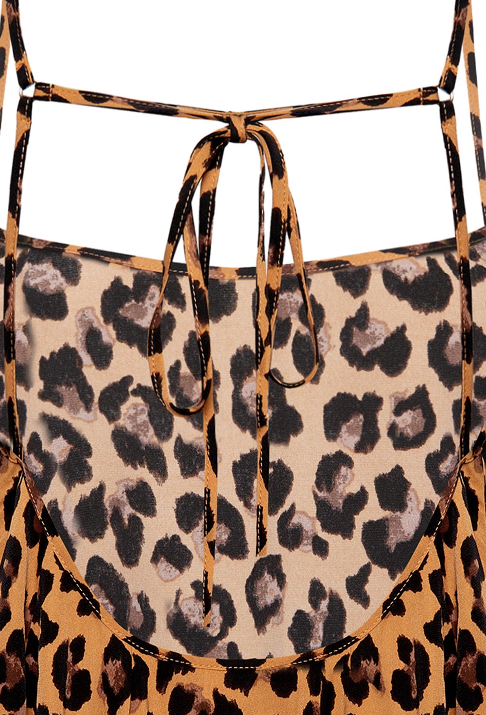 Платье-сарафан леопард - фото 118836