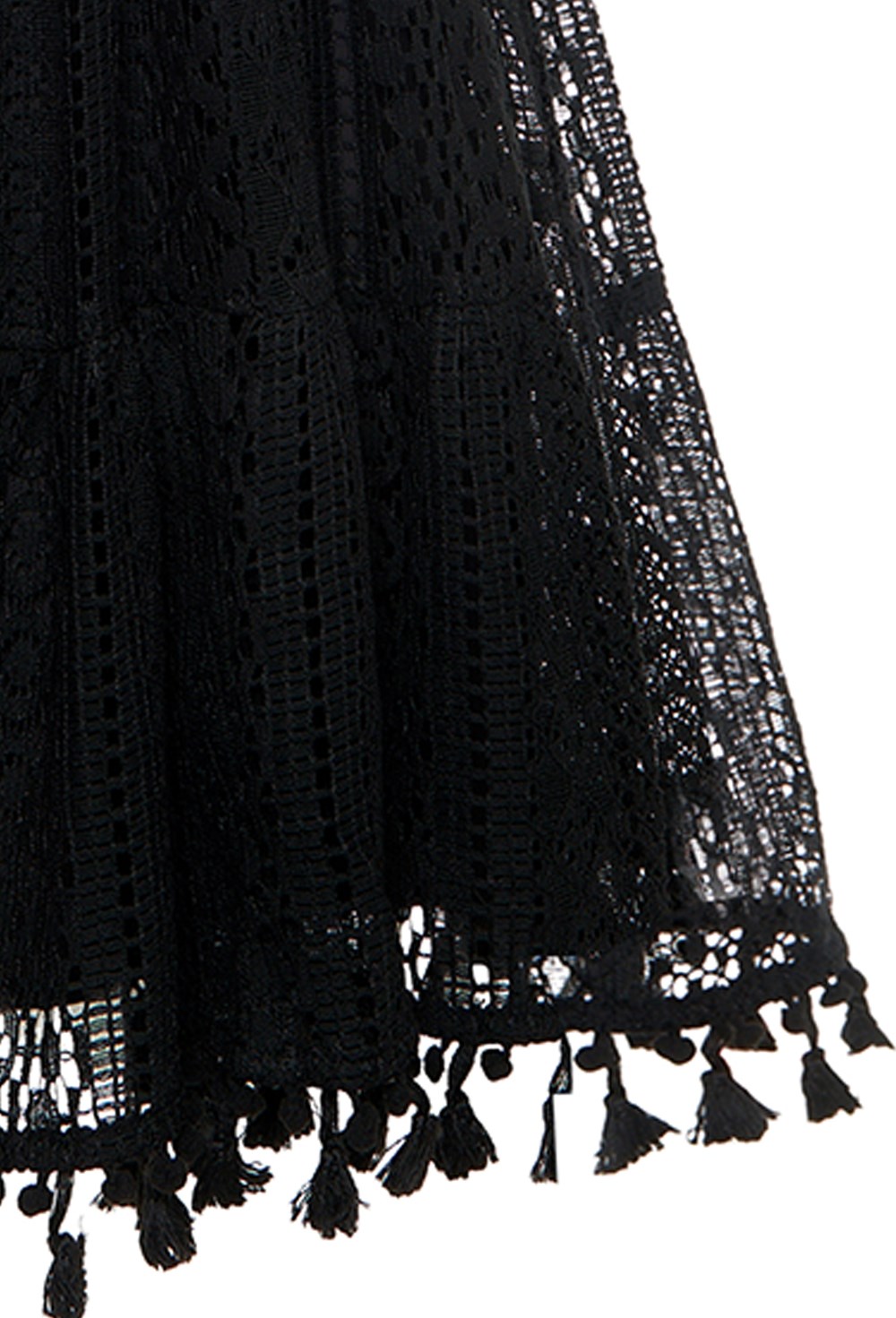 Мини-сарафан из хлопка на завязках - фото 118851