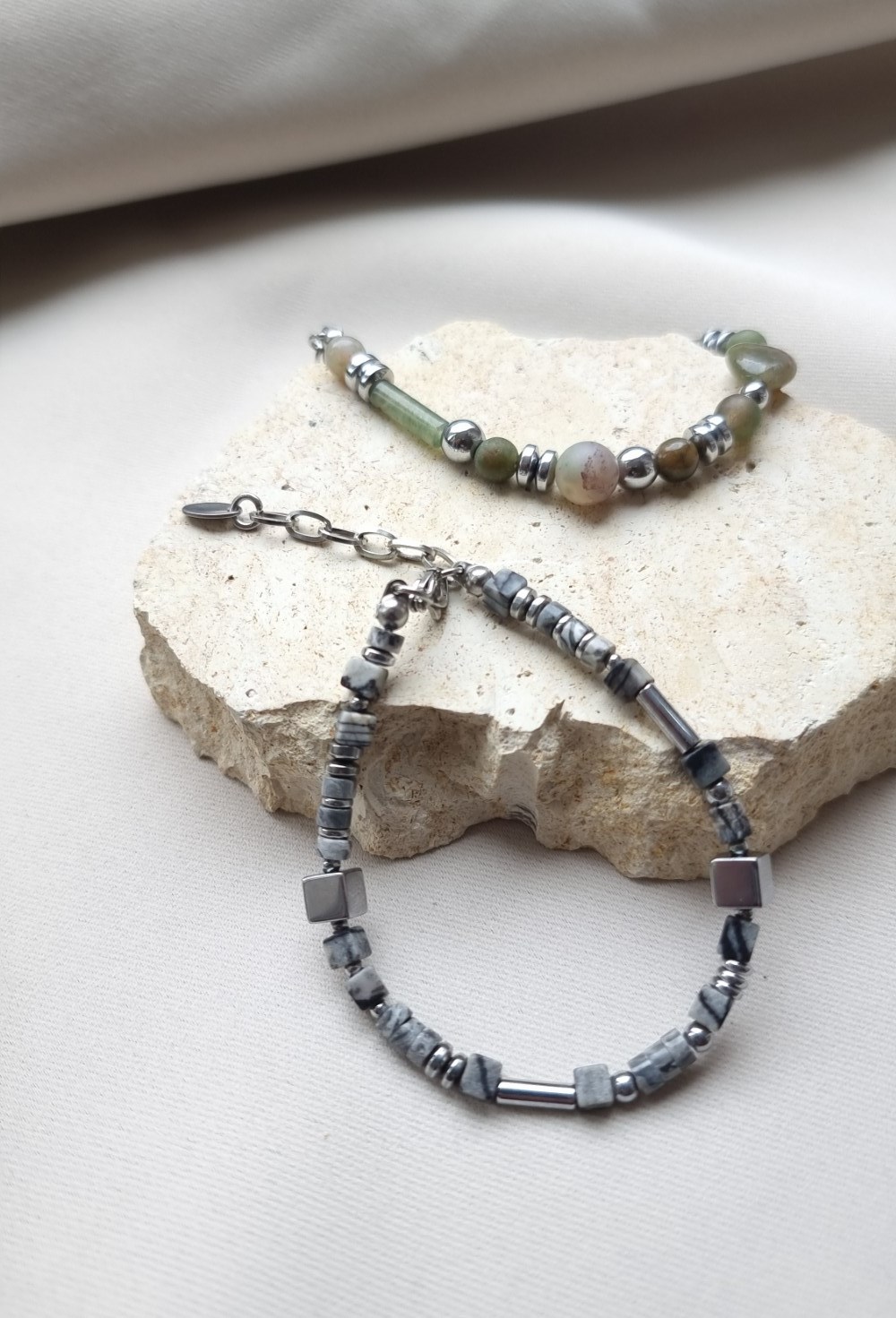 браслет серая зебра - фото 118922