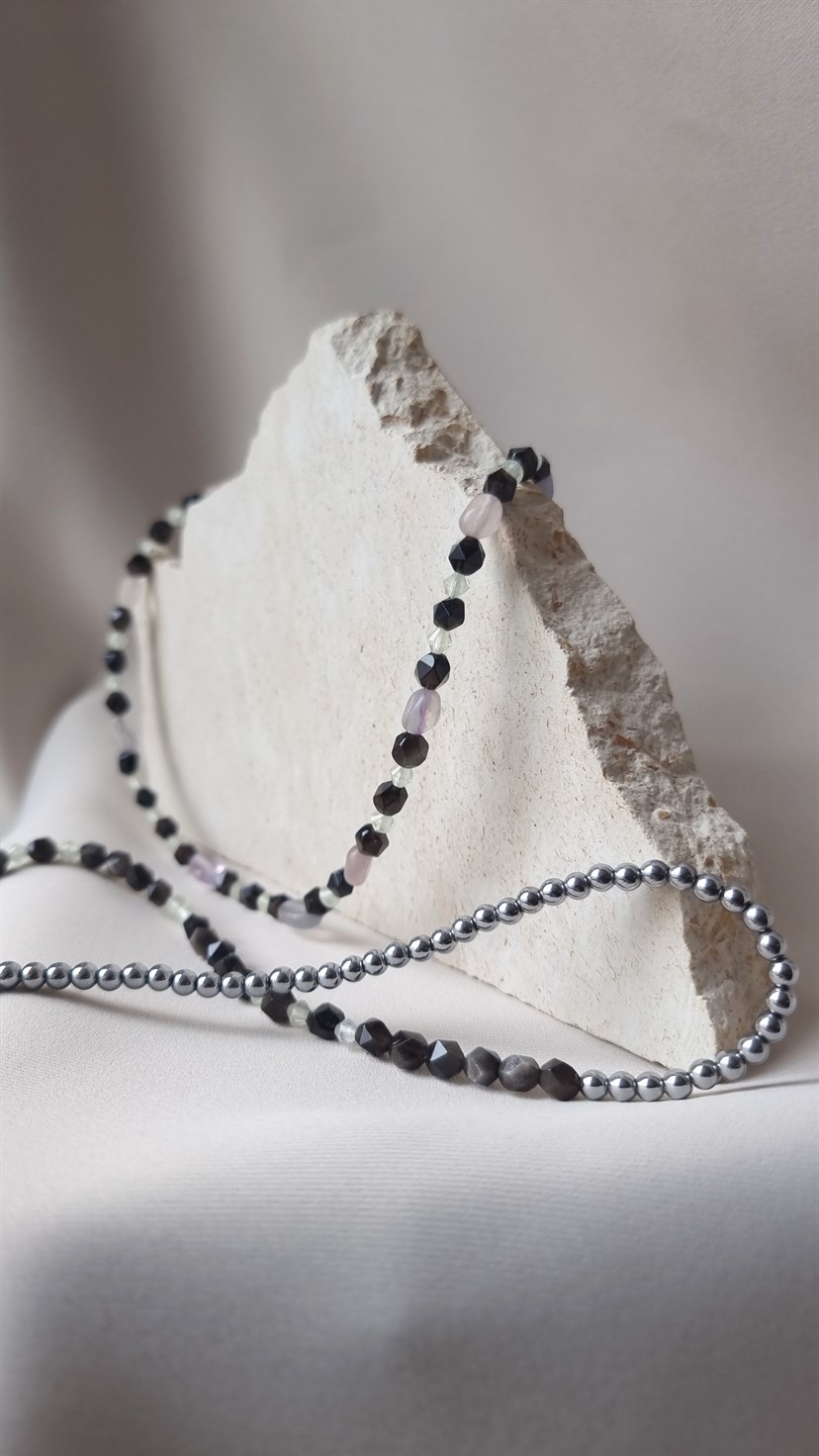 Колье тайна заката - фото 118947