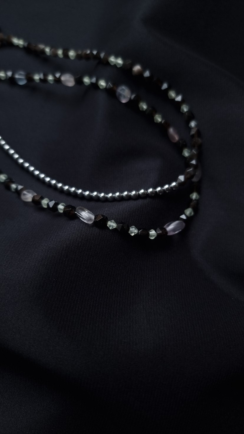 Колье тайна заката - фото 118949