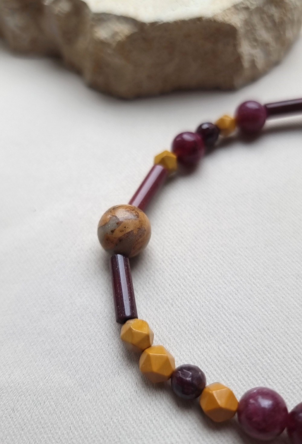 Колье осенний листопад - фото 118962