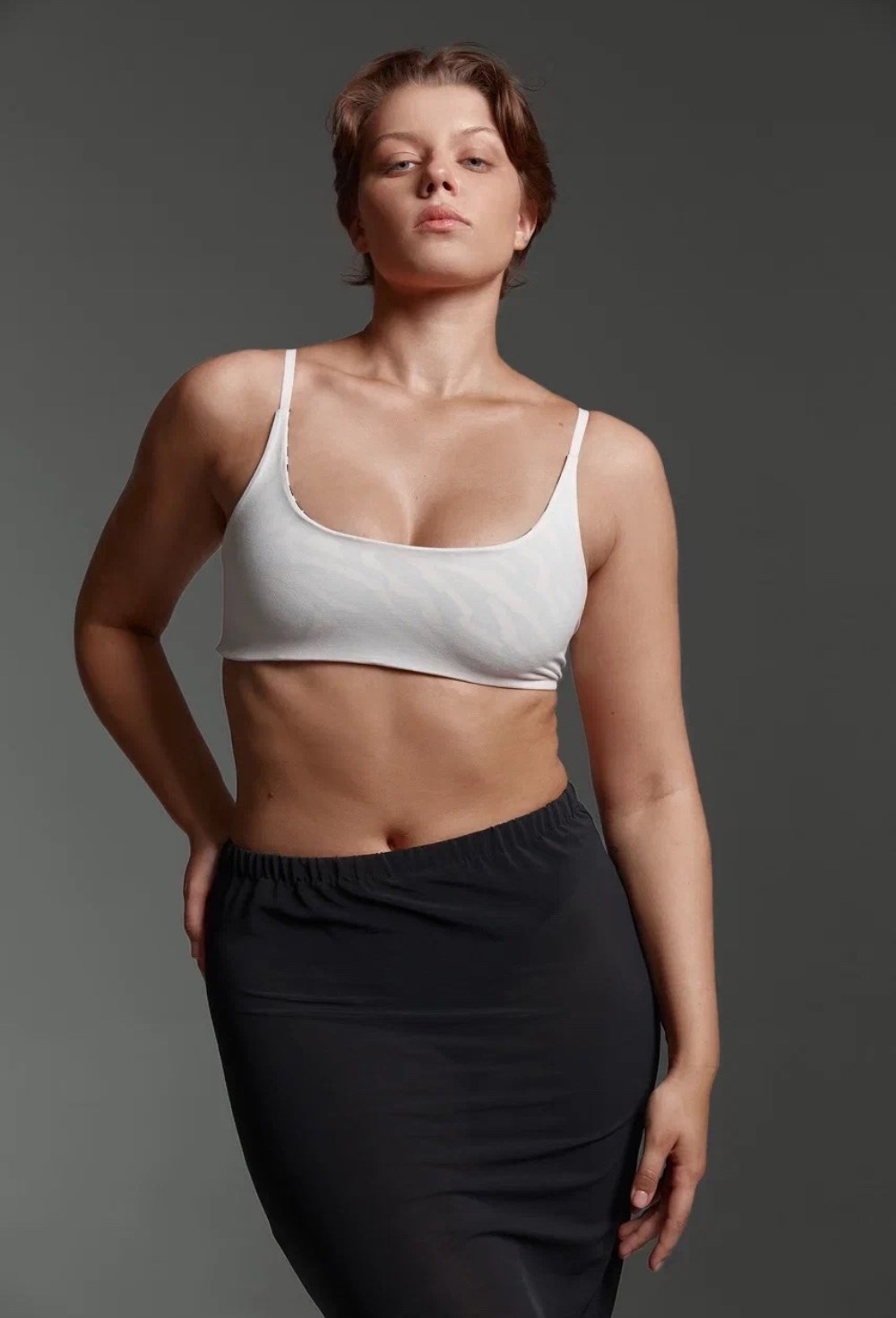 Двухсторонний топ WHITE - фото 119185