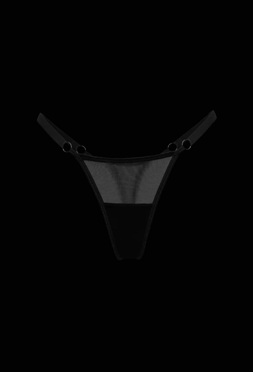 Стринги на регуляторах BLACK - фото 119247