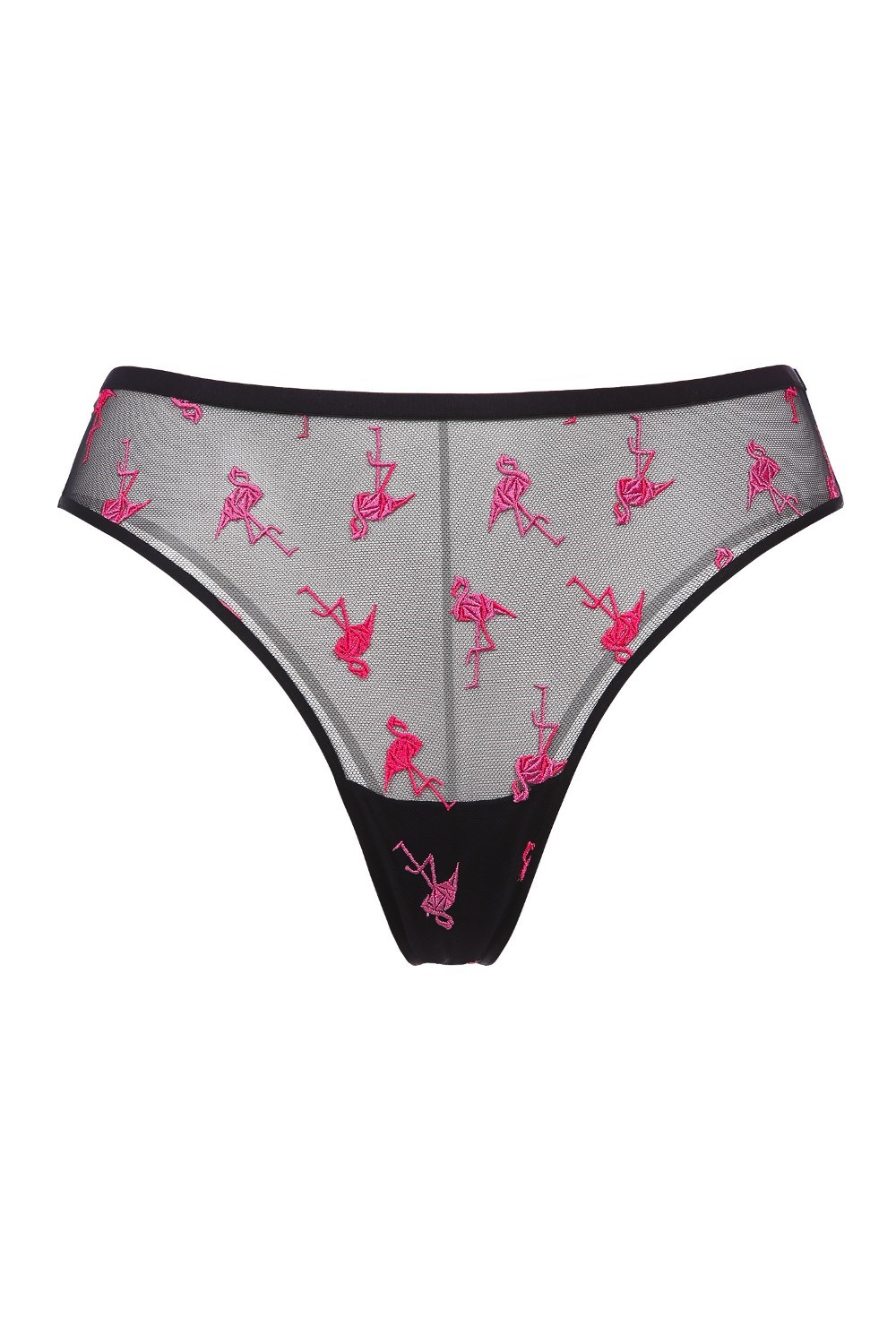 Трусы бразилиано Dark Flamingo - фото 119562