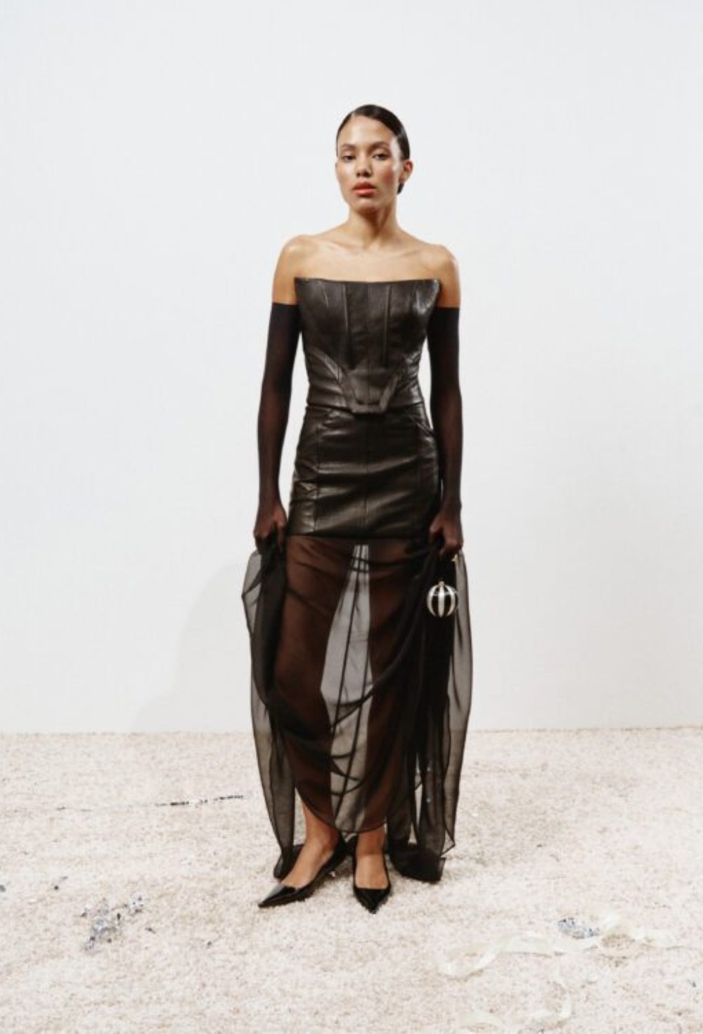 Корсет-топ наруками - фото 119712