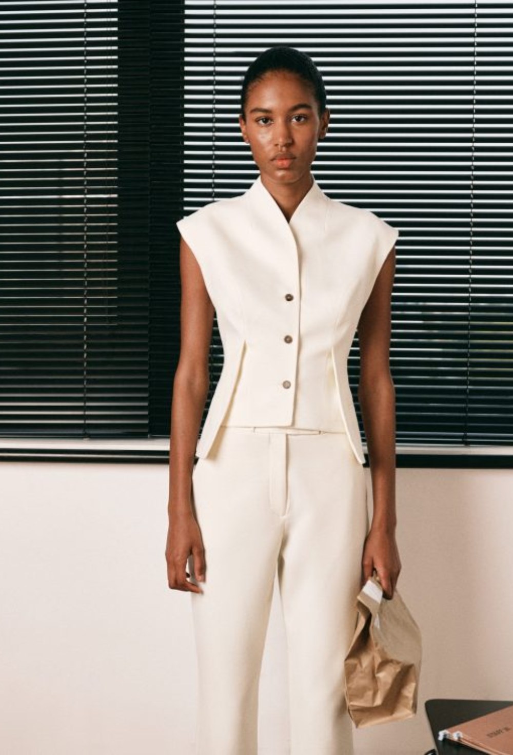 Шерстяные брюки - фото 119779