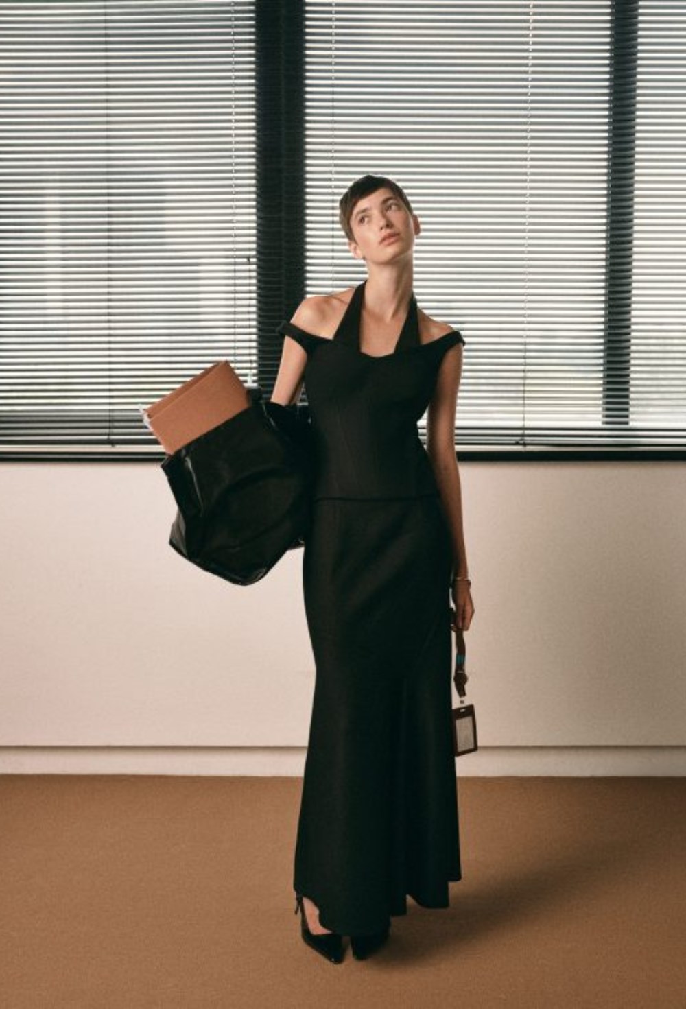 Асимметричная расклешенная юбка - фото 119835