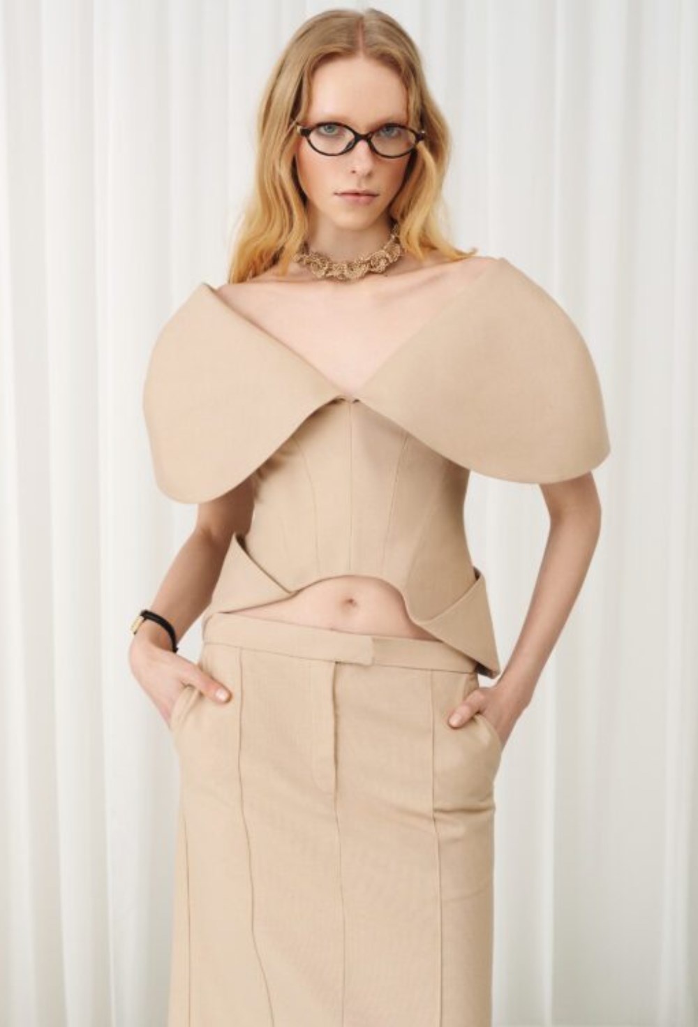 Юбка из льна - фото 119853