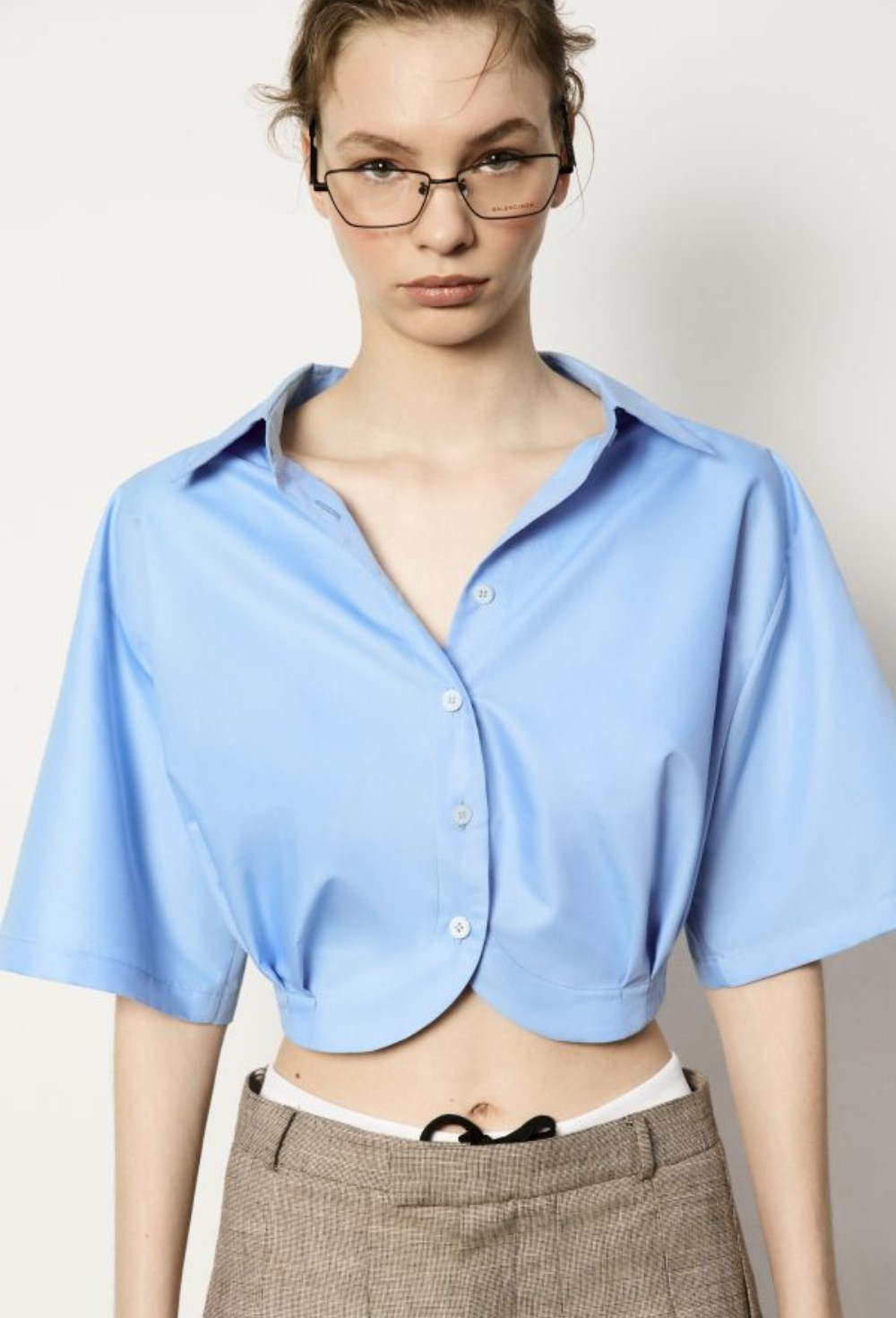 Синяя рубашка the charlatan - фото 119963