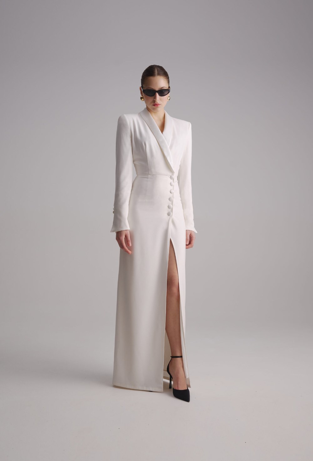 Платье-смокинг Maxi - фото 120060