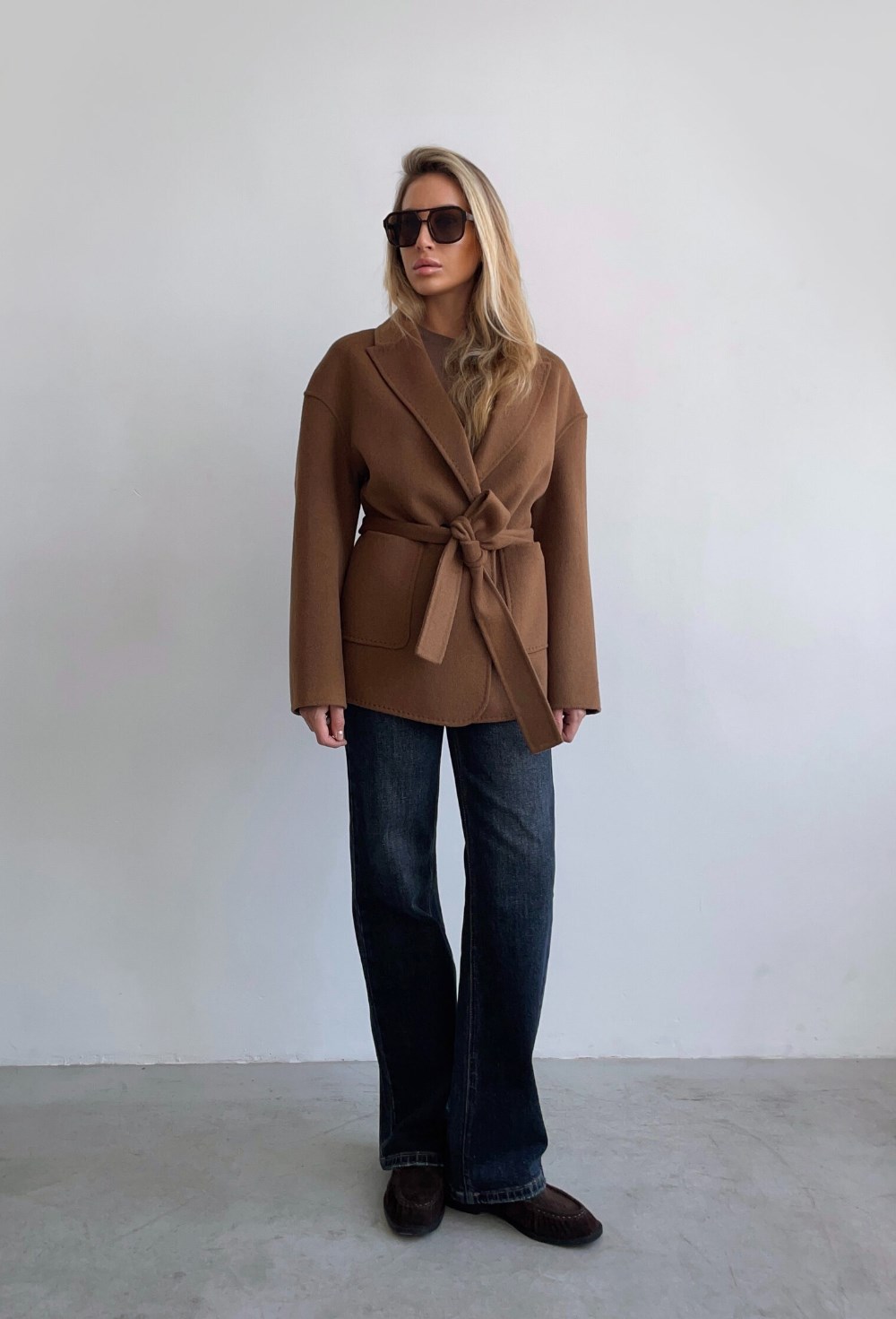 Пальто-пиджак бесшовное - фото 120145