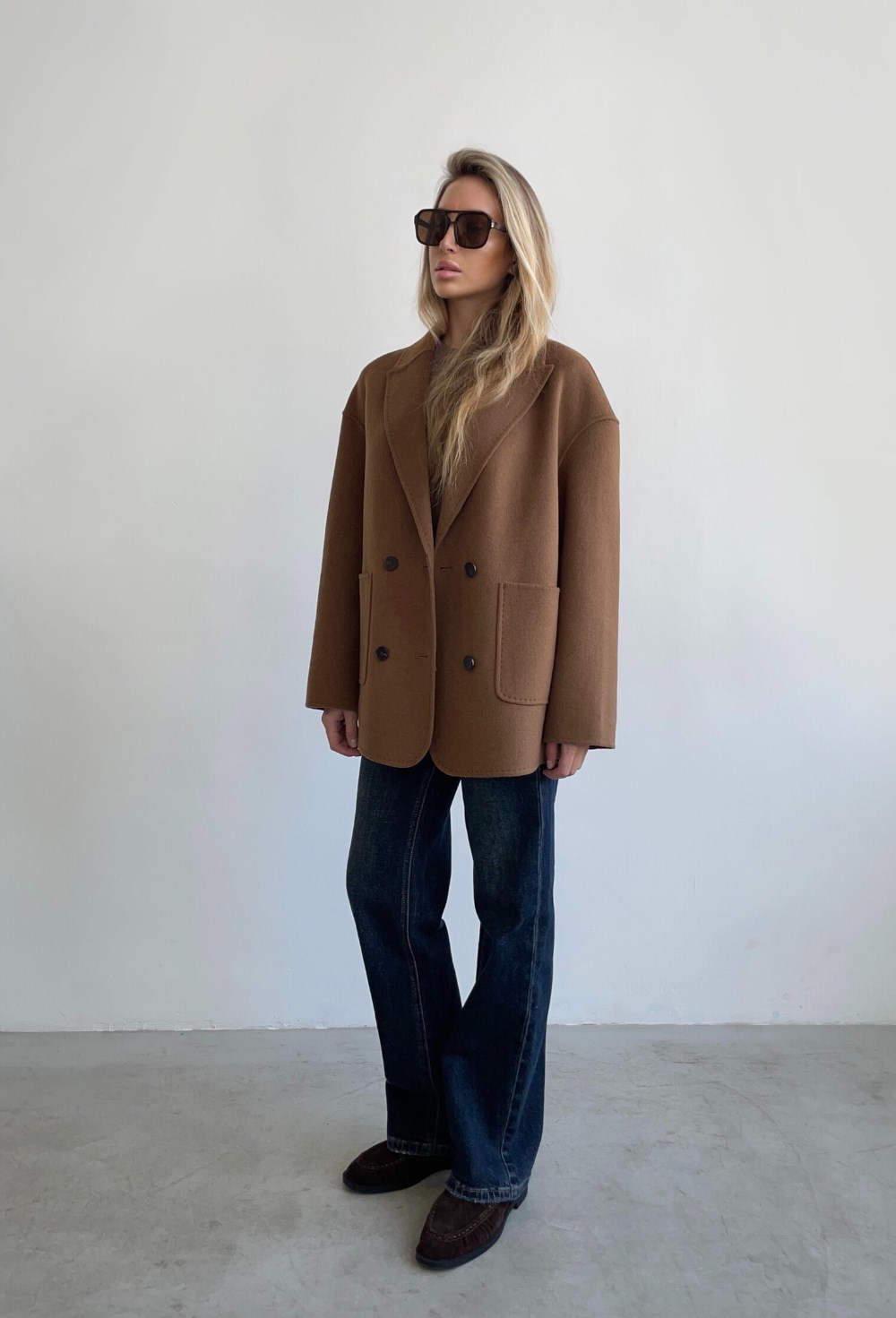 Пальто-пиджак бесшовное - фото 120146