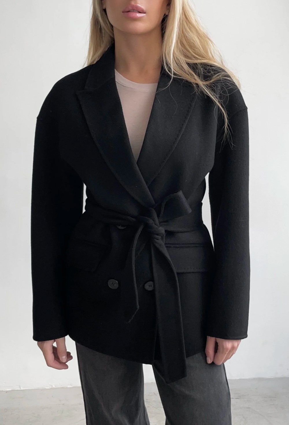 Пальто-пиджак бесшовное - фото 120155