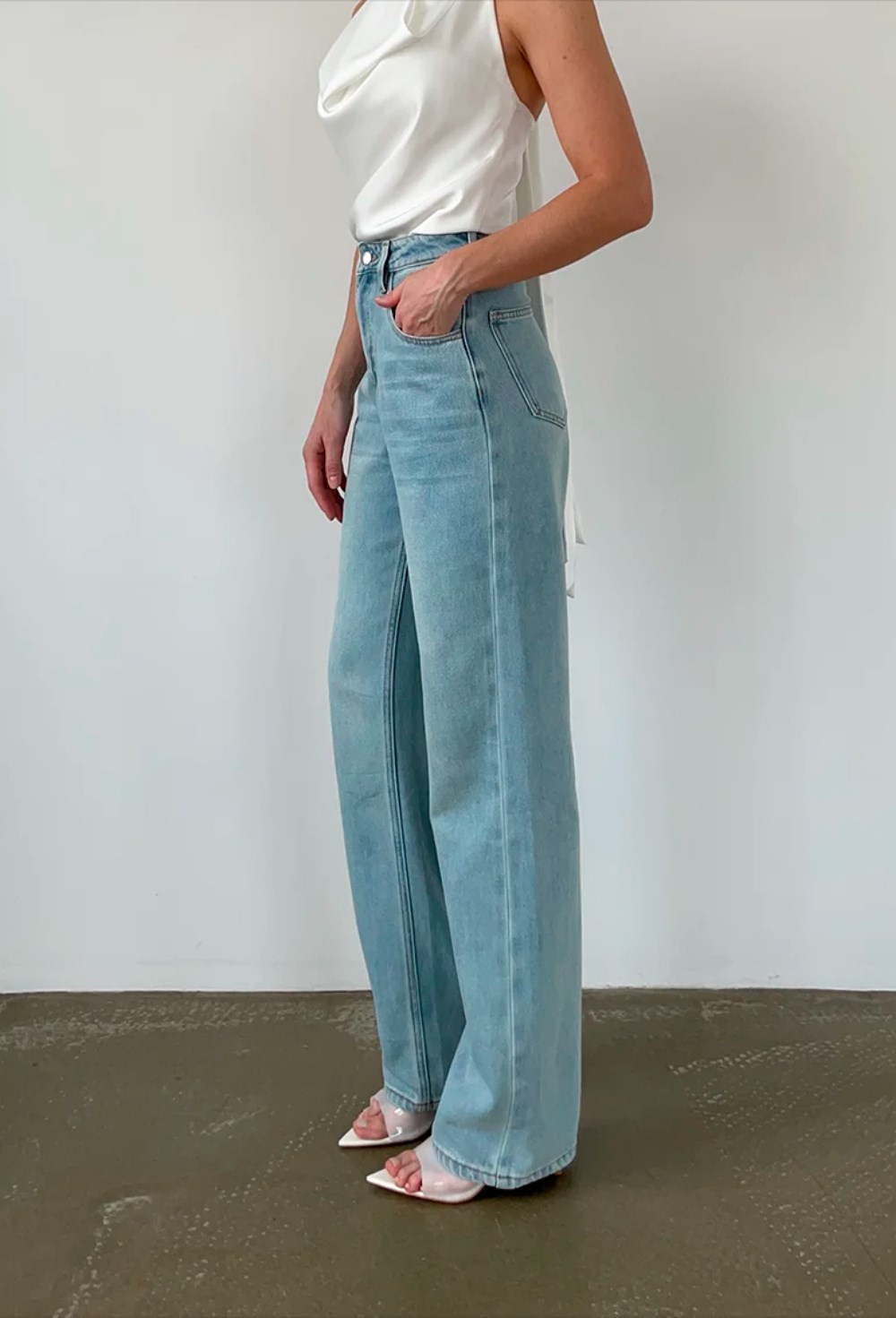 Джинсы Wide leg 03 - фото 120210