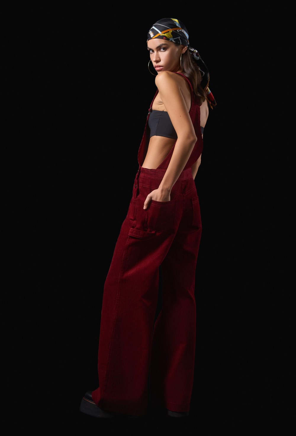 Комбинезон вельветовый - фото 120249