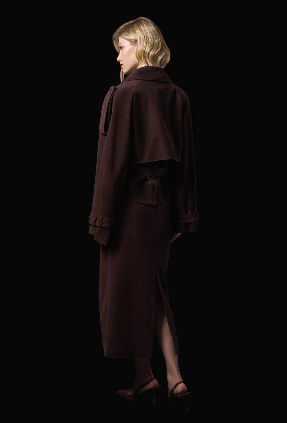 Куртка из натуральной замши - фото 120411