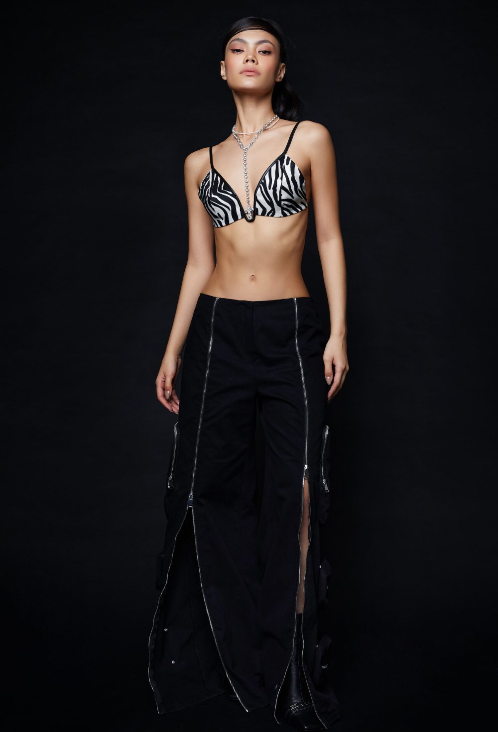 Топ-бра зебра - фото 120799