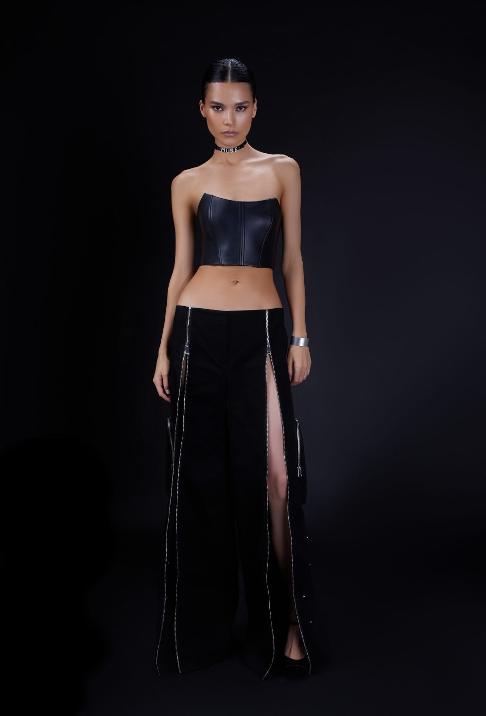 Кожаный корсет - фото 120911