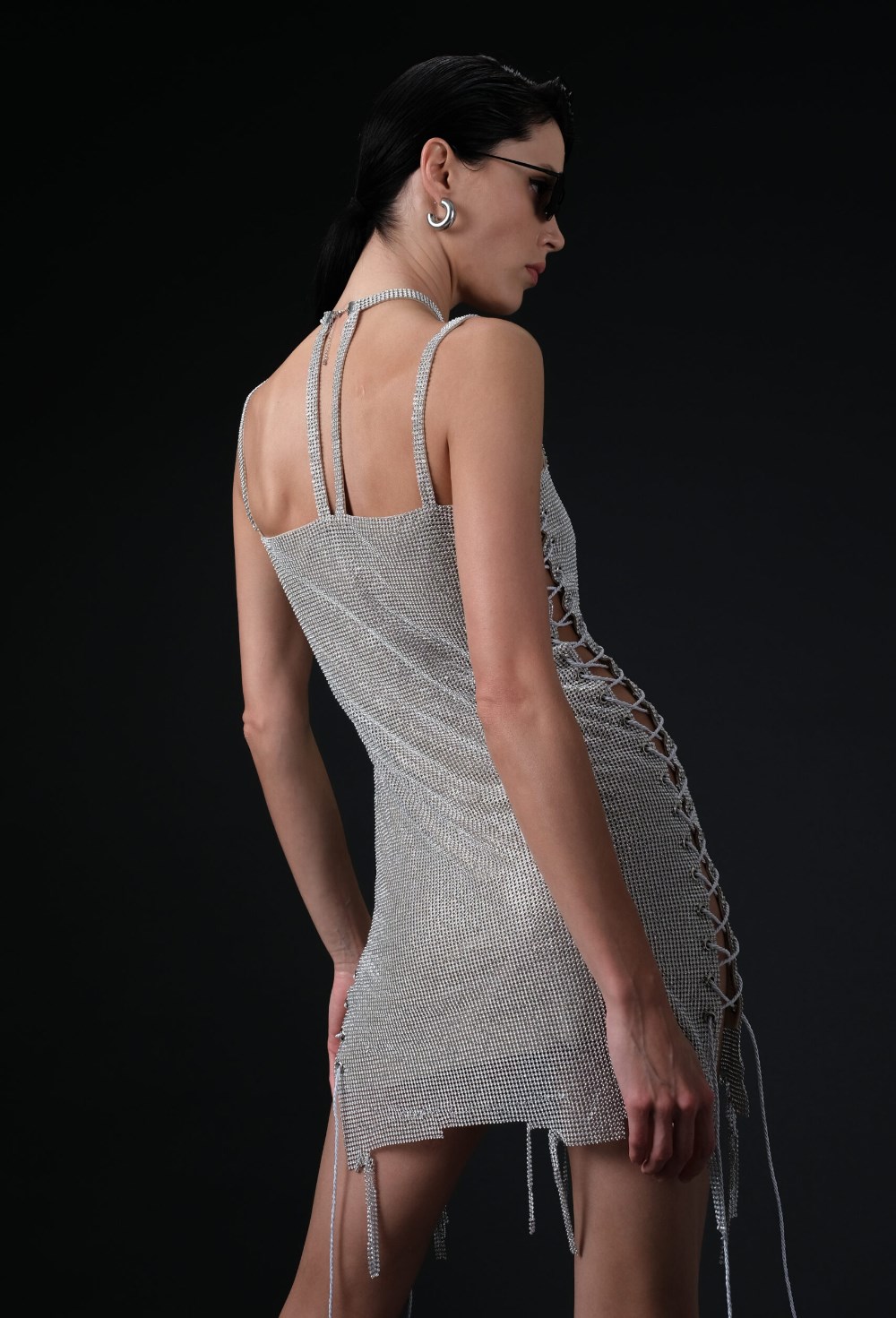 Платье — кольчуга из кристаллов - фото 120941